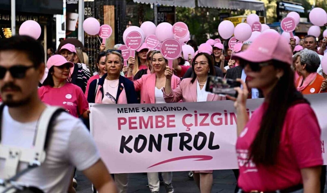 Muratpaşa Belediyesi özel bir hastane iş birliğiyle Meme Kanseri Farkındalık