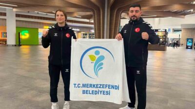 Merkezefendi Spor Kulübü’nün milli boksörü Nefise Kaymakçı, Karadağ’ın Budva kentinde