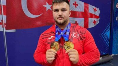 Gençler ve U23 Avrupa Halter Şampiyonası’nda milli sporcu Selahattin Altın,