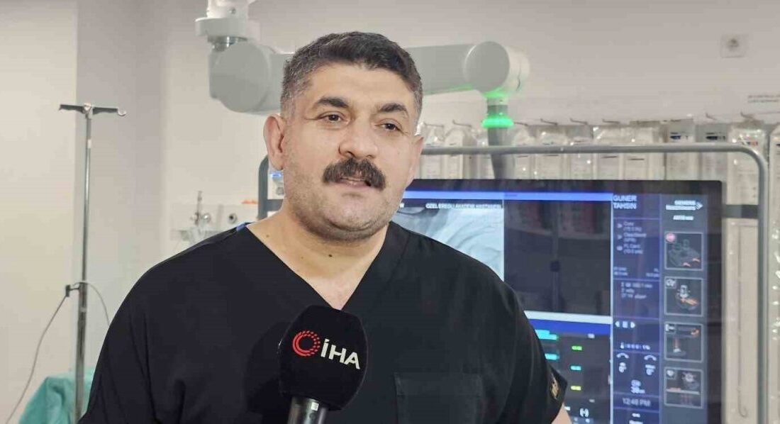 Zonguldak’ın Ereğli ilçesinde şiddetli öksürük nöbeti nedeniyle kalp damarı yırtılan