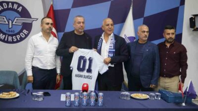 TFF Yönetim Kurulu Üyesi Hasan Surözü ve Adana Demirspor Başkanı