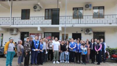 Muğla Büyükşehir Belediyesi Meme Kanseri Farkındalık Ayı sebebiyle Marmaris Hisarönü’nde