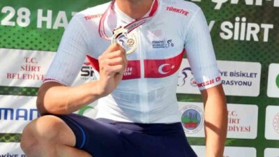 Muğla Büyükşehir Belediyesi Continental Bisiklet Takımı sporcusu Samet Bulut, Slovenya’da