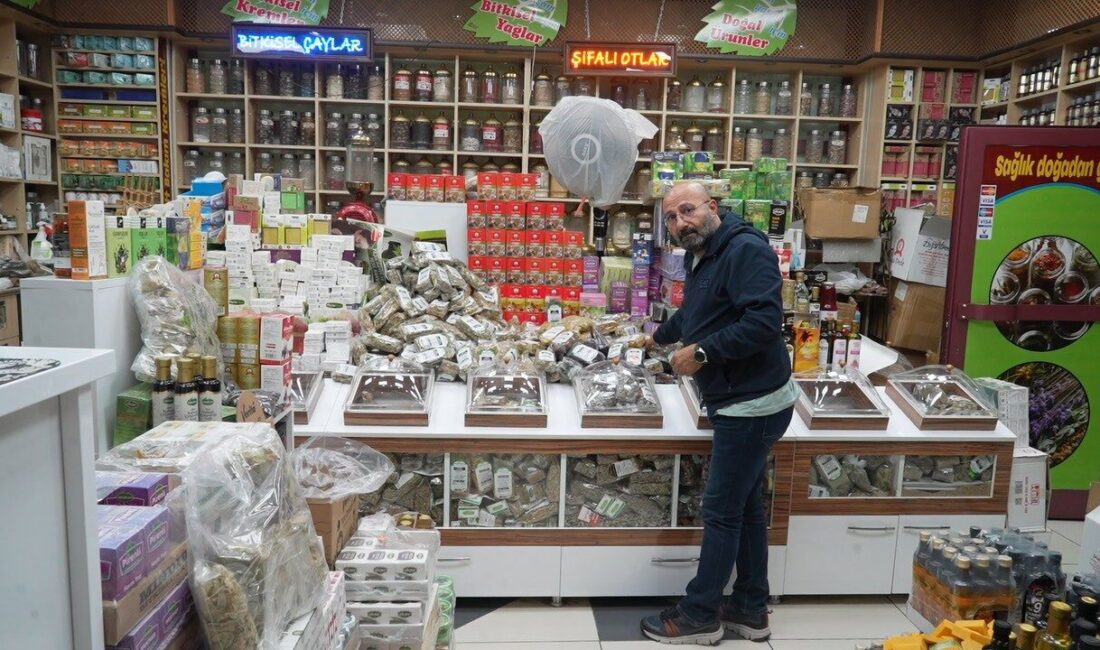 Muş’ta havaların soğumasıyla birlikte vatandaşların bitkisel ürünlere ilgisi arttı. Soğuk