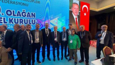 Elazığ Amatör Spor Kulüpleri Federasyonu Başkanı Mustafa Gür, Şener Aydın
