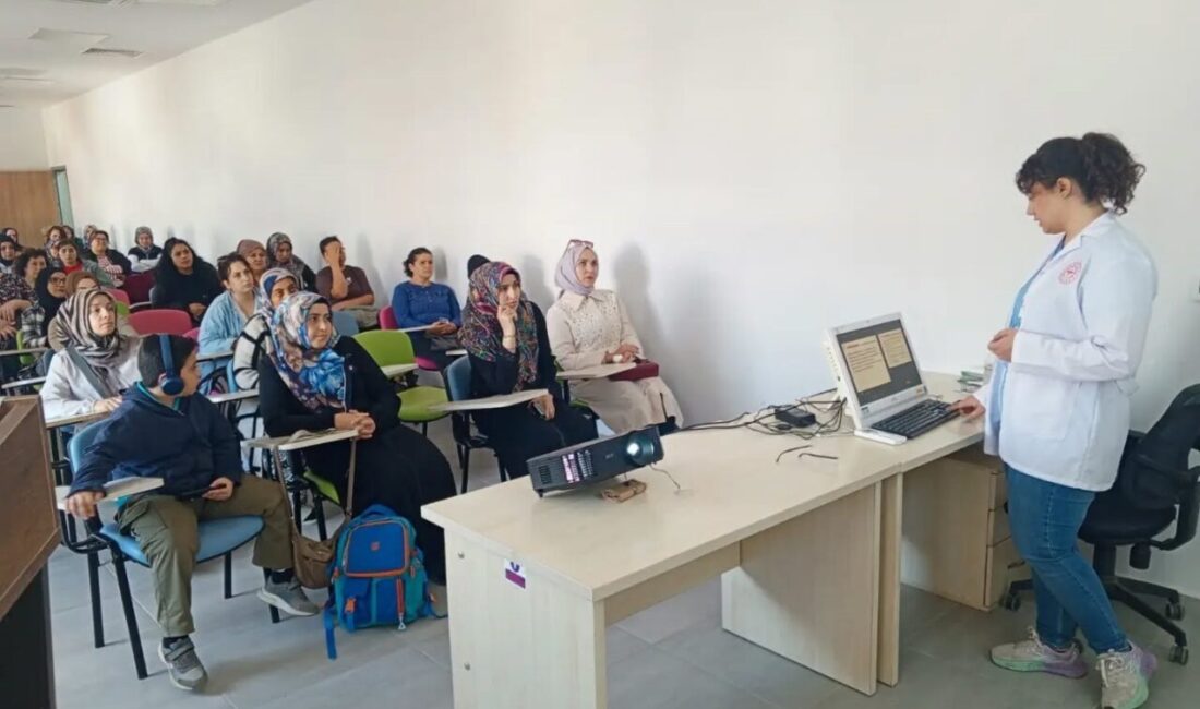 Nazilli’de kadınlara yönelik düzenlenen eğitimde kanser taramaları, kadın sağlığı, ruh