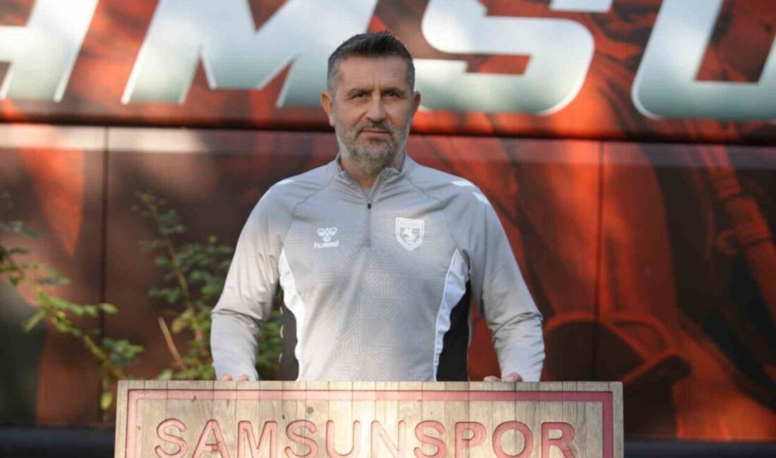 Samsunspor Teknik Direktörü Nenad Bjelica, ilk defa kötü bir gidişatta
