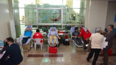Ordu’nun Ünye ilçesinde, “Kan acil değil, sürekli bir ihtiyaçtır” sloganıyla