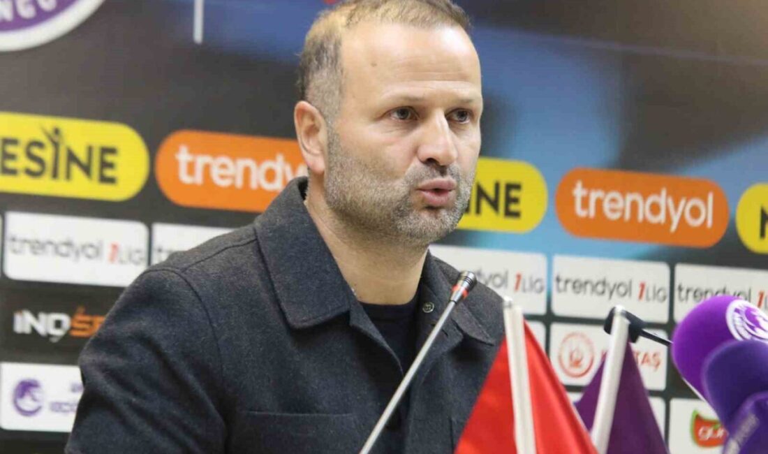 Ankara Keçiörengücü Teknik Direktörü Osman Zeki Korkmaz, Iğdır FK müsabakasının