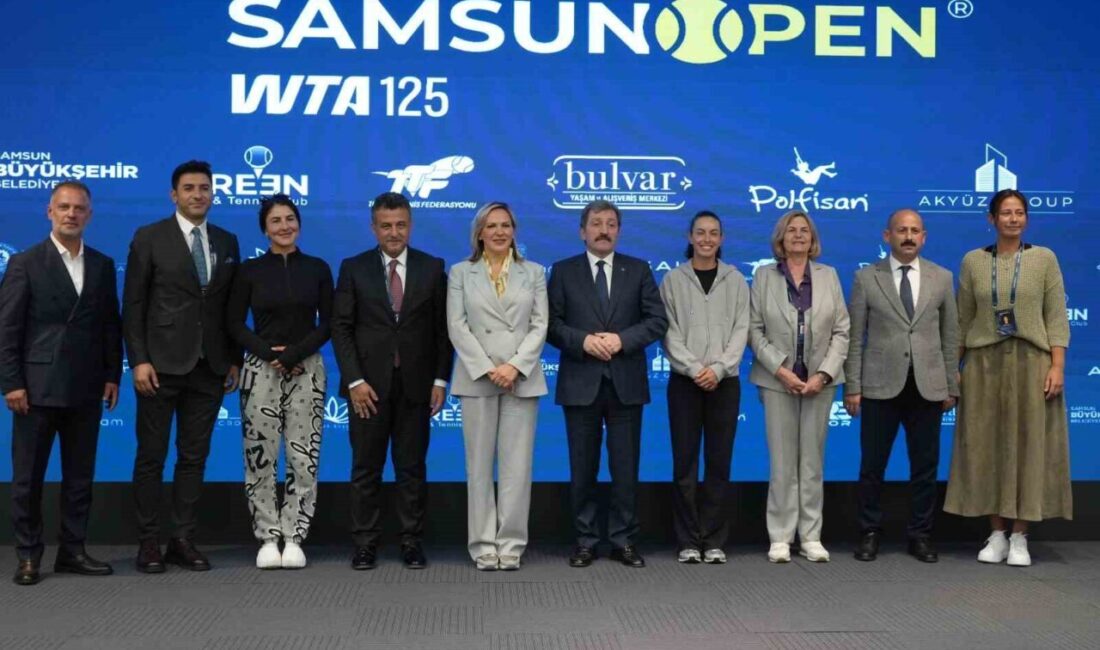Samsun, dünya kadın tenisinin önemli organizasyonlarından Samsun Open WTA 125