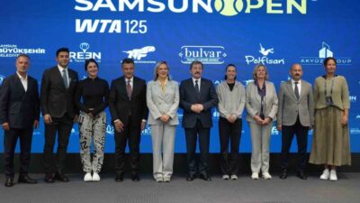 Samsun, dünya kadın tenisinin önemli organizasyonlarından Samsun Open WTA 125