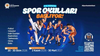 Samsun Büyükşehir Belediyesi (SBB) tarafından çocukların ve gençlerin fiziksel gelişimlerine