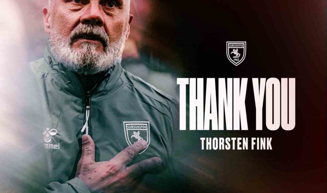 Samsunspor, Teknik Direktör Thorsten Fink’e kulübe verdiği emek ve katkılardan