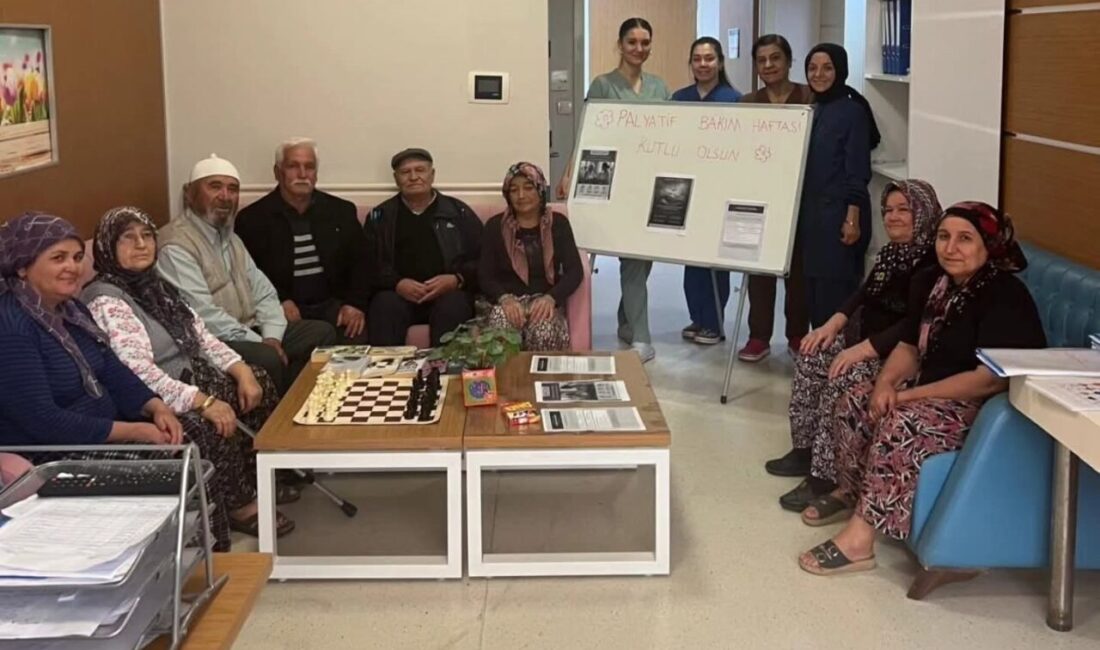 Manisa’nın Selendi ilçesinde Selendi Devlet Hastanesi tarafından Palyatif Bakım Haftası