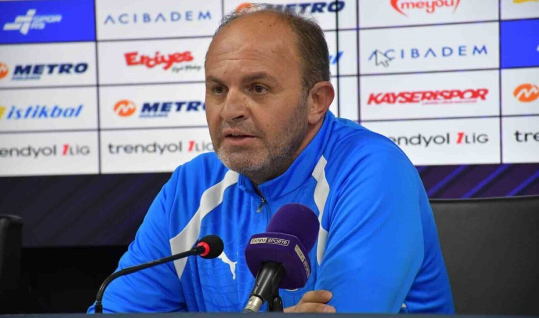 Manisa FK Teknik Sorumlusu Selman Çoşkun, Kayserispor maçının ardından yaptığı
