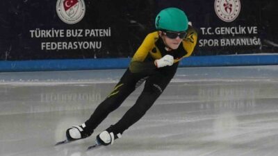 Erzurum’da devam eden Short Track Federasyon Kupası 1 yarışması 2.