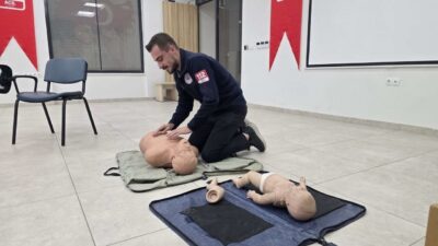 Şırnak İl Sağlık Müdürlüğü personeli tarafından 112 Acil Çağrı Merkezi