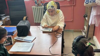 Şırnak’ın Uludere ilçesinde öğrencilerin işitme sağlığını korumak ve muhtemel işitme