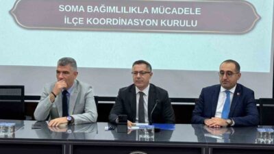 Manisa’nın Soma ilçesinde Bağımlılıkla Mücadele İlçe Koordinasyon Kurulu Toplantısı gerçekleştirildi.