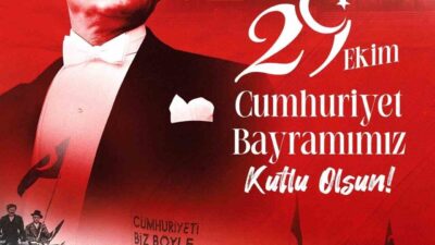 Spor camiası, 29 Ekim Cumhuriyet Bayramı dolayısıyla kutlama mesajları yayımladı.