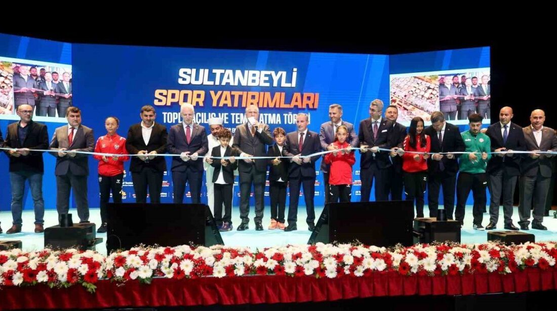 Sultanbeyli Belediyesi tarafından hayata geçirilen dev spor yatırımları için toplu