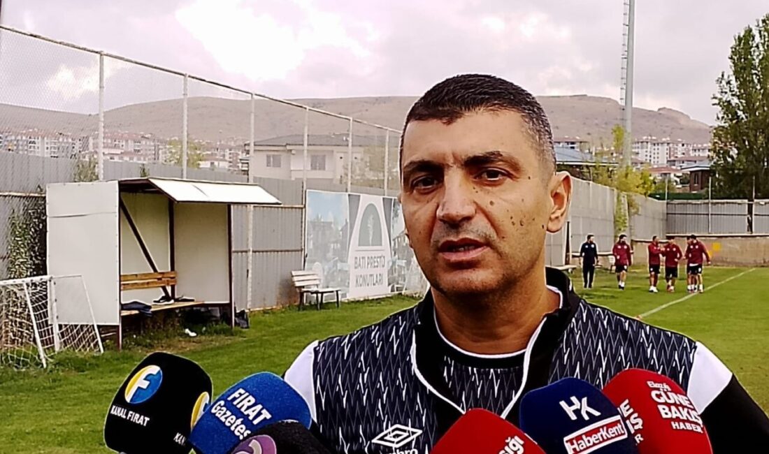 Elazığspor’da Çorluspor 1947 maçı hazırlıkları devam ederken Teknik Direktör Serdar