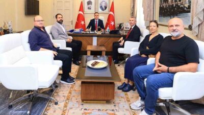 Bodrum Kaymakamı Ali Sırmalı, The Bodrum Cup Komitesi Başkanı Süleyman