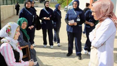 Tokat Gaziosmanpaşa Üniversitesi tarafından Semerci köyünde başlatılan ‘Mobil ebelik destek
