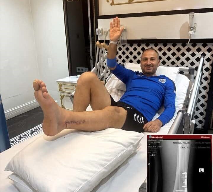 Kayseri 1. Amatör Küme’de mücadele eden Tomarza Belediyespor’un futbolcusu Şükrü