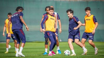Trabzonspor, UEFA Konferans Ligi’nde deplasmanda karşılaşacağı KuPS maçı hazırlıklarını sürdürürken,