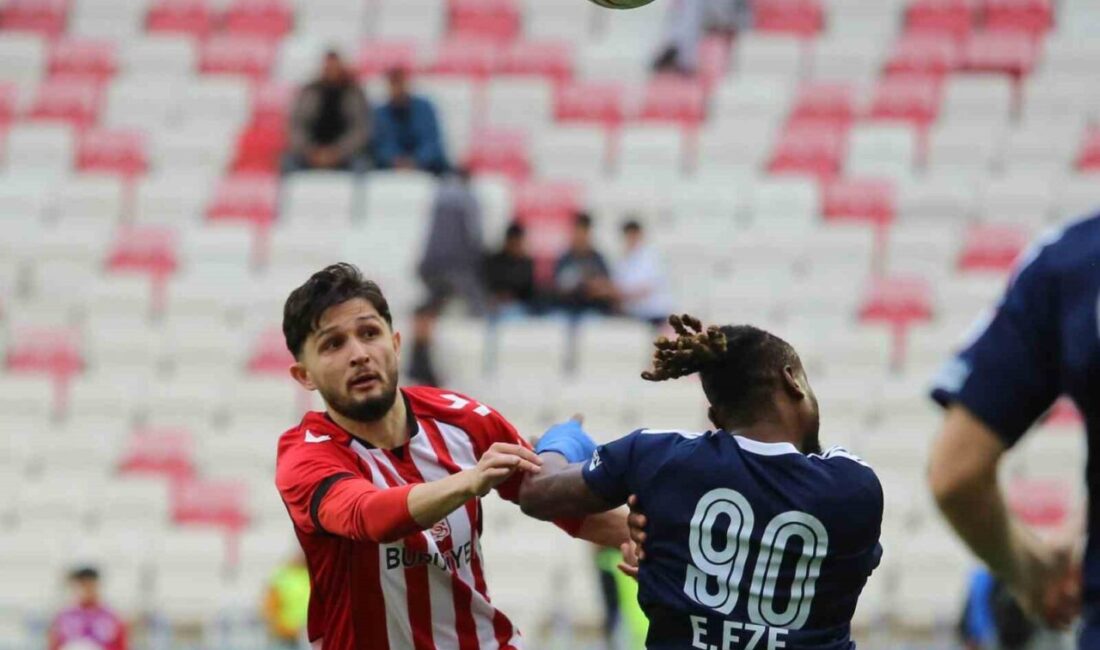 Trendyol 1. Lig’in 11. haftasında Sivasspor, evinde karşılaştığı Sarıyer ile