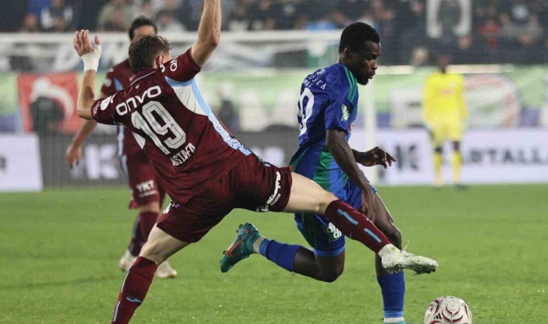 Trendyol Süper Lig’in 9. haftasında Çaykur Rizespor, sahasında Trabzonspor’a 4-3