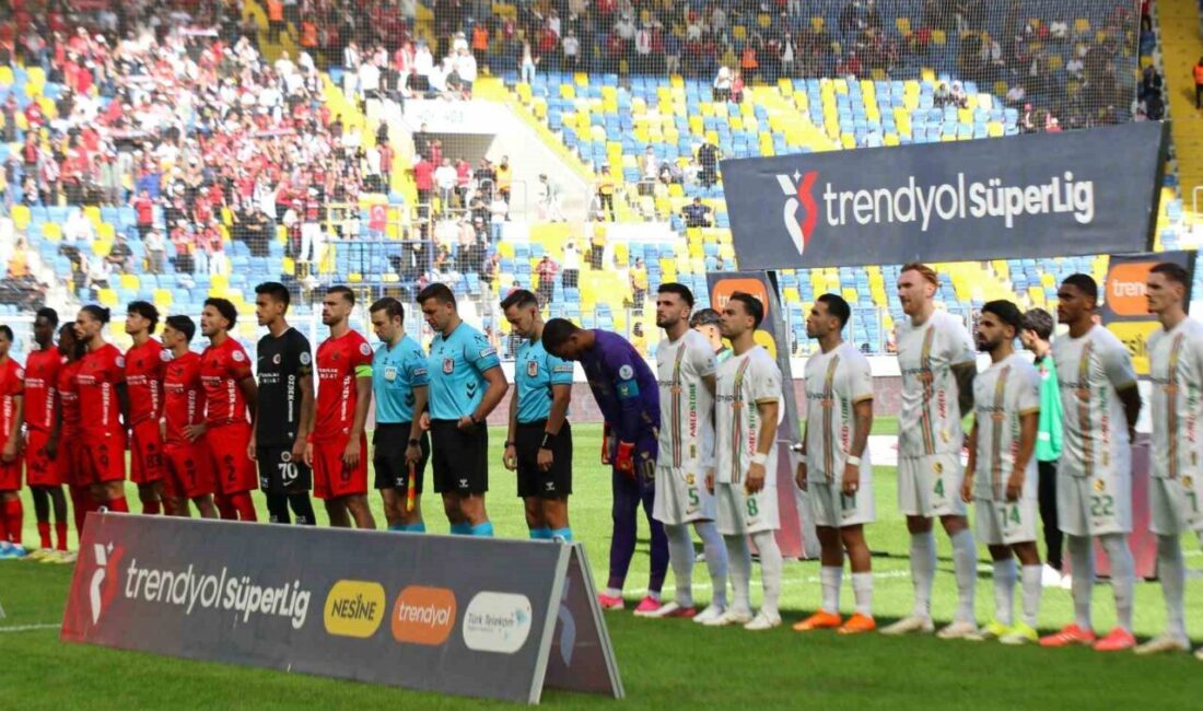 Trendyol Süper Lig’in 7. haftasında Gençlerbirliği evinde Amed Sportif Faaliyetler