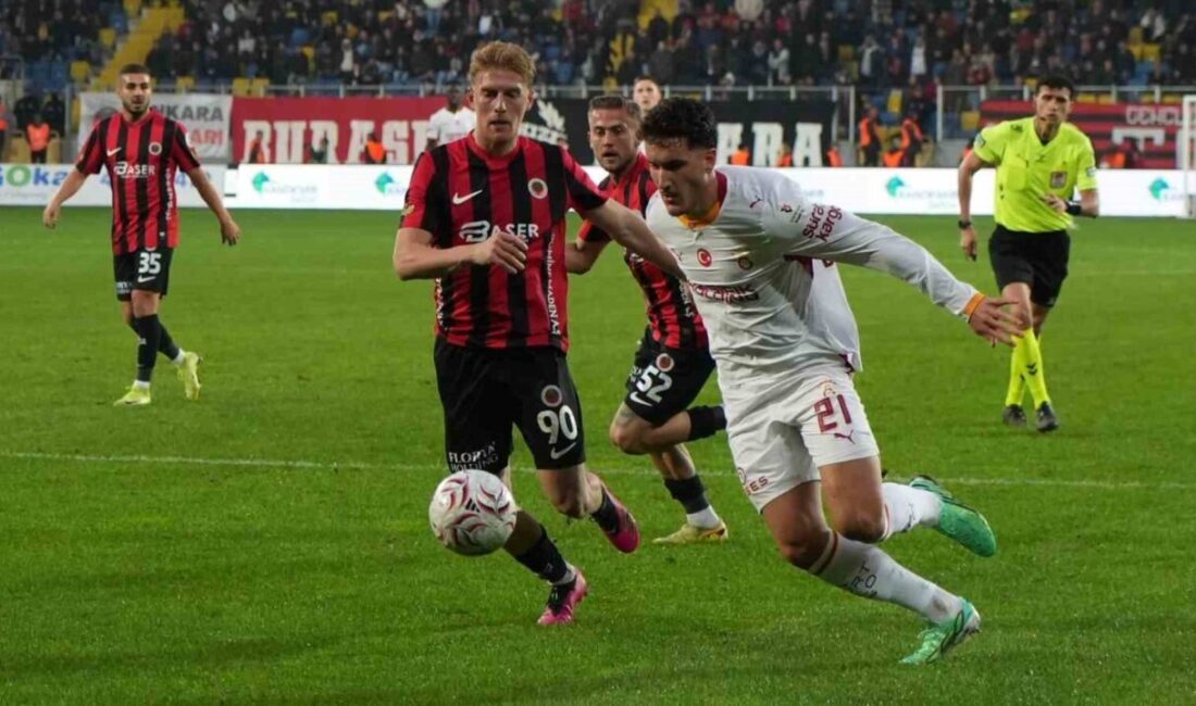 Trendyol Süper Lig’in 8. haftasında Galatasaray deplasmanda karşılaştığı Gençlerbirliği’ni 1-0’lık