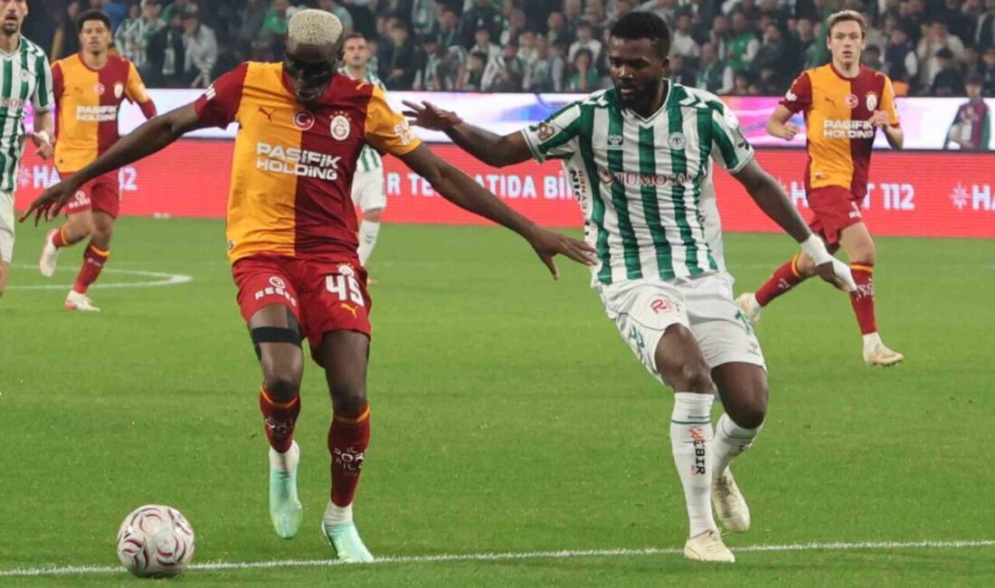 Trendyol Süper Lig’in 10. haftasında Konyaspor, sahasında Galatasaray’a 4-0 mağlup