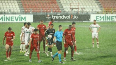 Trendyol Süper Lig’in 10. haftasında oynanan Ümraniyespor – Boluspor müsabakasında