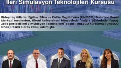 Biruni Üniversitesi bünyesinde kurulan “Sağlık Eğitiminde Yapay Zekâ Destekli İleri