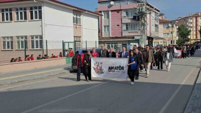 Samsun’un Vezirköprü ilçesinde 5-11 Ekim Amatör Spor Haftası etkinlikleri, düzenlenen