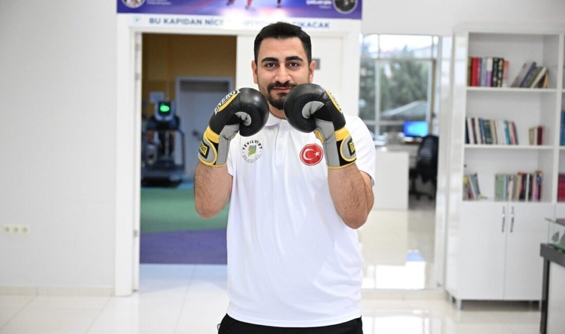 12 Türkiye şampiyonluğu bulunan Yeşilyurt Belediyesinin milli sporcusu Yakup Yiğit,