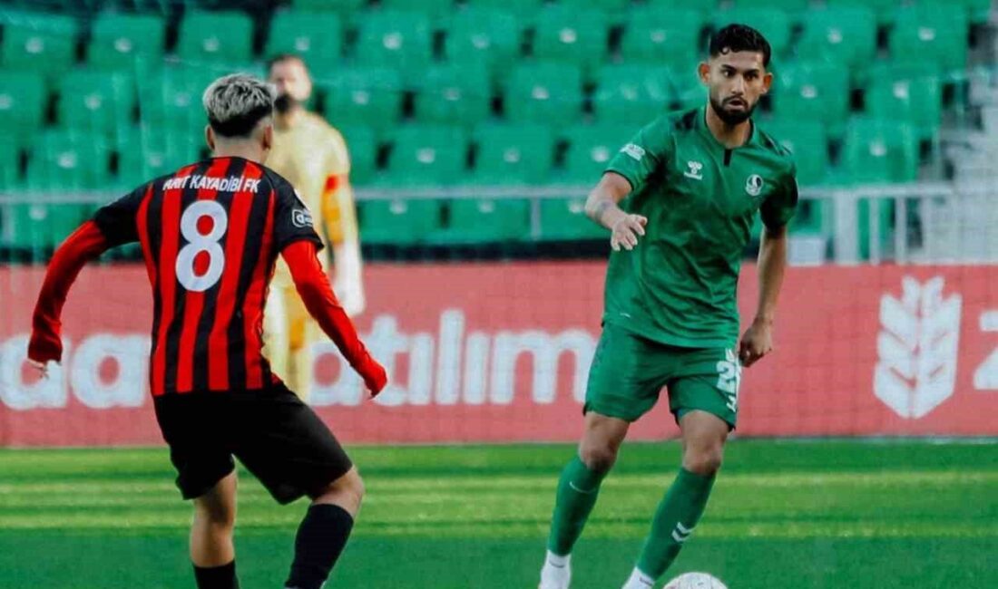 Ziraat Türkiye Kupası 2. Tur maçında Sakaryaspor, konuk ettiği Bartın